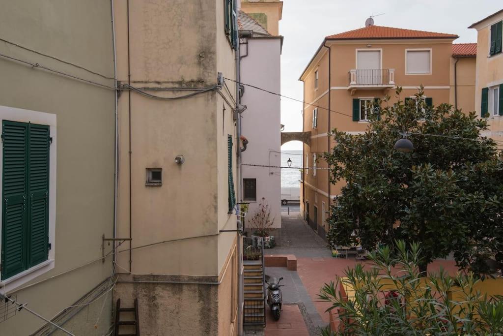 Sea View, In The Old Town Santo Stefano Al Mare Daire Dış mekan fotoğraf